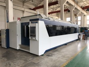 专业cnc光纤激光切割机1000w 1500w带交换台