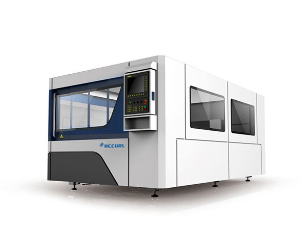 镀锌板激光切割机 - 独特的烟雾排气系统